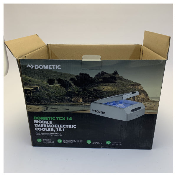 Dometic TropiCool TCX 14 bærbart termoelektrisk køleskab 15 l grå