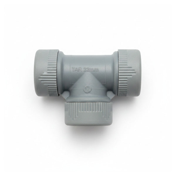 TAR 22mm Marine Plumbing T-Fitting - ABC-D-22-1
