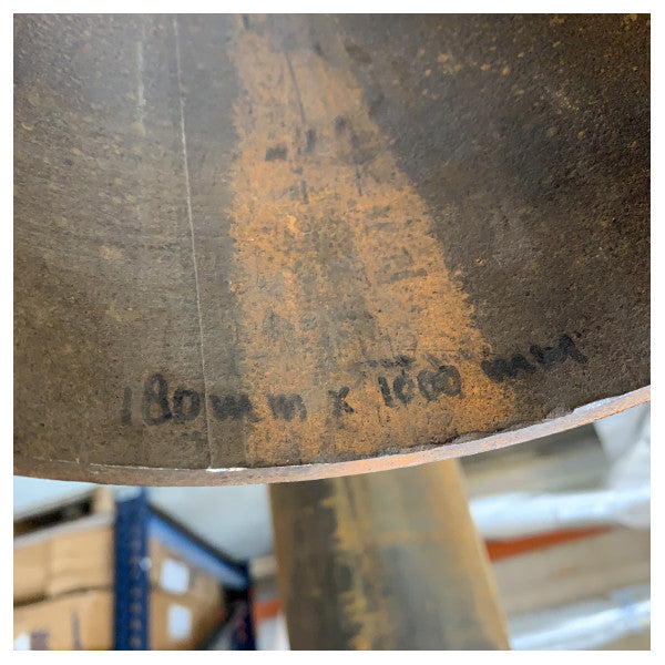 Τούνελ πλώρης προωθητήρα από χάλυβα Allpa D180 x L1000 mm