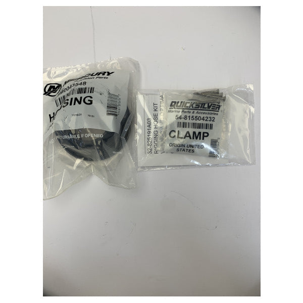 Quicksilver 32-825191A03 Kit ta’ Pajp tal-Ventilazzjoni Marittima b’Ducting bil-Flanġ