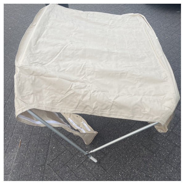 クランキ スタート 21 ビミニトップ 透明サイドパネル付き