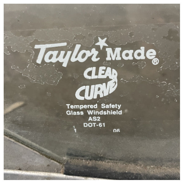 Bayliner 205 SE 2007 Aluminum Frame Windshield Port Side Replacement Glass