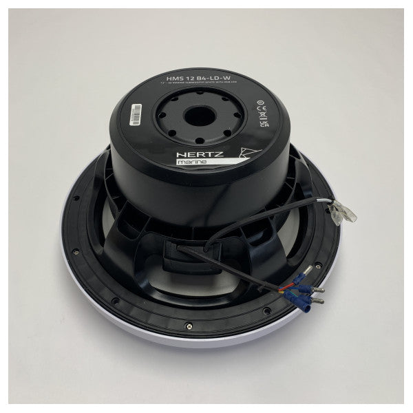 Hertz HMS 12 Marin Subwoofer 12 tum 1000W Vattentät Djupbas Högtalare för Båtar