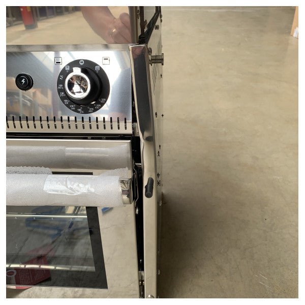 Fogão a Gás Force10 Marine de 3 Queimadores com Forno em Aço Inoxidável Cooker Marítimo