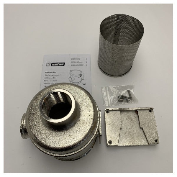 Filtre de refroidissement marin Vetus CWS13/4 pour eau de mer 1 3/4 pouce