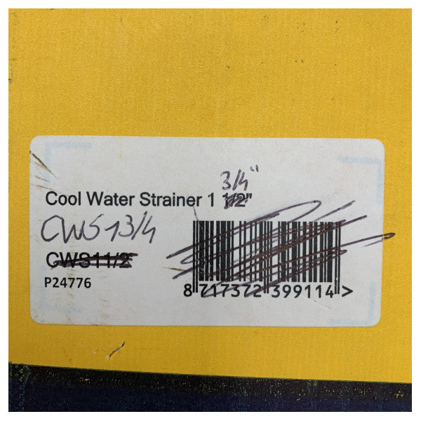 Vetus CWS13/4 Marine sjøvannkjølefilter 1 3/4 tommer