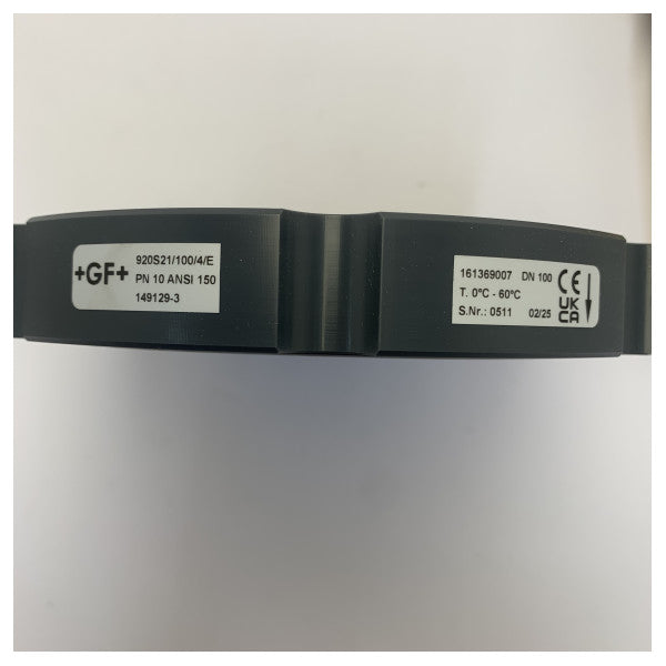 GF 161-369-007 Valvola di ritegno marina D110DN100 in plastica di grado