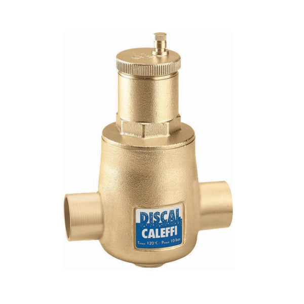 Valvola riduttrice di pressione in ottone Caleffi 551006 per sistemi marini e yacht