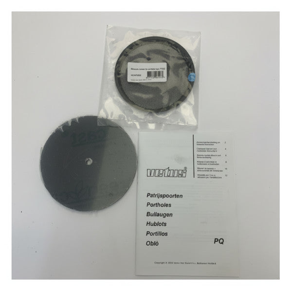 Rede mosquiteira Vetus HORPQ52 para vigia PQ52 Hardware para iates
