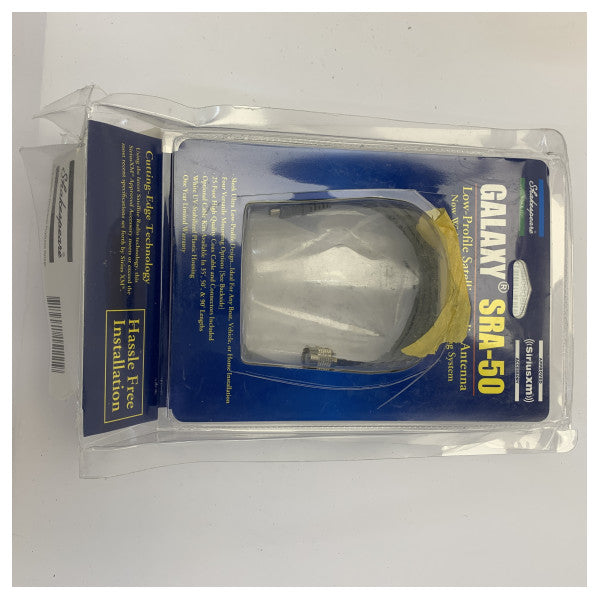 Shakespeare SRA-50 SiriusXM satellitt-marineantenne med monteringsbase