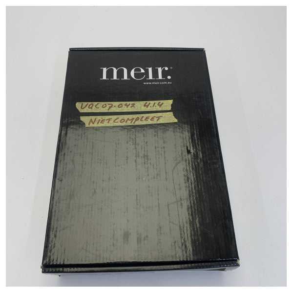Meir MW02 Square Brass Bronze Double Shower Mixer - Incomplete Set