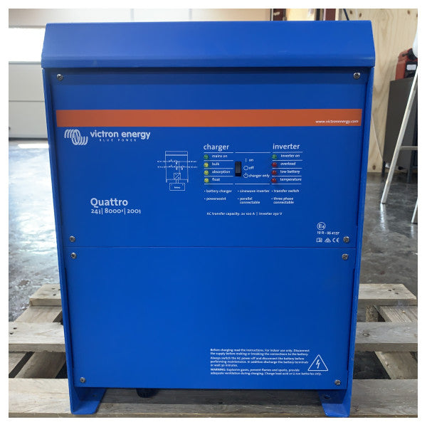 Victron Quattro 24/8000/200-100/100 230V شاحن عاكس QUA248020010