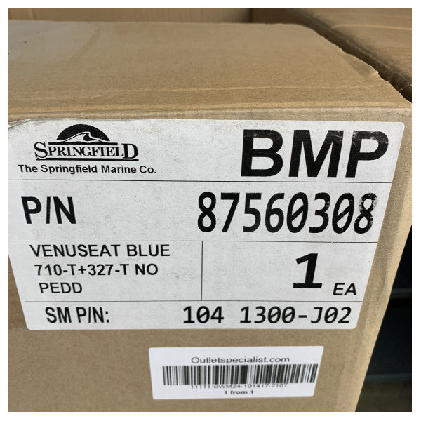 Siège marin pliable Springfield Venuseat Blue - 101417-710T