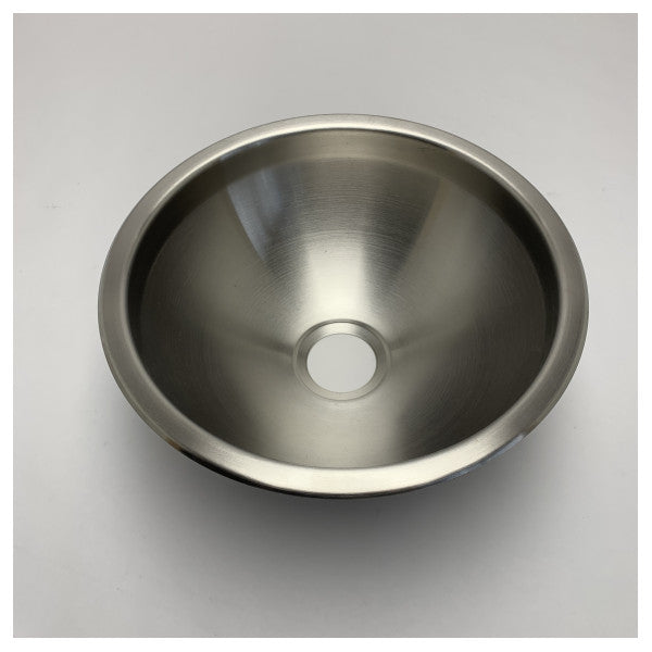 Évier marin en acier inoxydable rond brossé D269 MM
