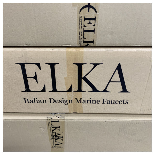 Elka 7085P-D-C Luxury Yacht Matt Schwarz Carbon Deckduschen-System Abnehmbar