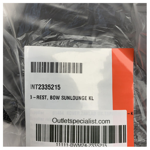 Uttern T59 Aurinkotuoli Keulatuen Tyyny Antrasiitti - 2335215