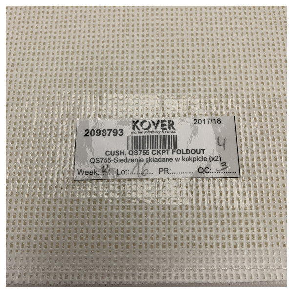 Coussin de table de cockpit Quicksilver Activ 755 dépliable gris - 2098793