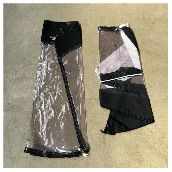 Quicksilver 595 Canvass Cockpit Enclosure Kit Black - VK_QS595IK1