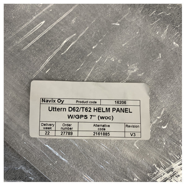 Panneau GPS Uttern D62/T62 7 pouces avec découpes - 2161885