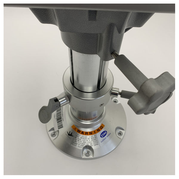 Eastsun Marine 185771 justerbar pilotsædestøtte i aluminium