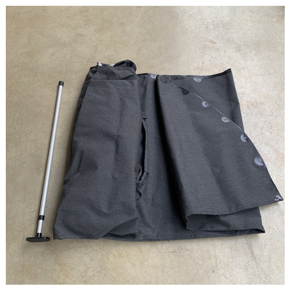 VARUSTE Marine Storage Cover for Uttern D66 - Grey Water-Resistant Canvas