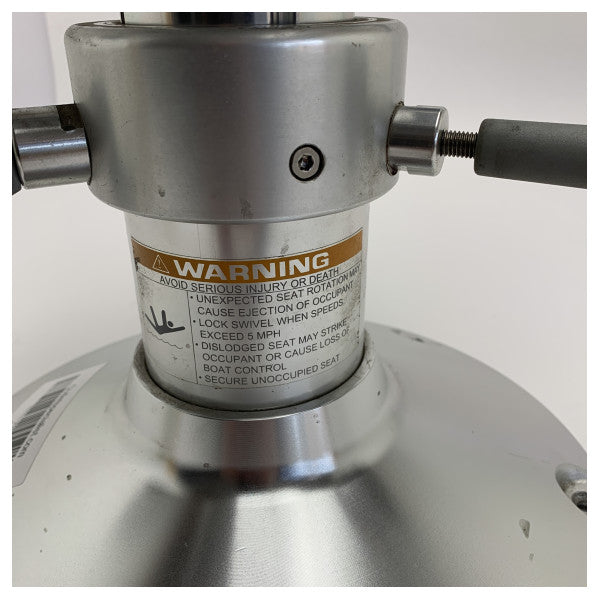 Eastsun Marine 186501 supporto per sedile pilota regolabile in alluminio