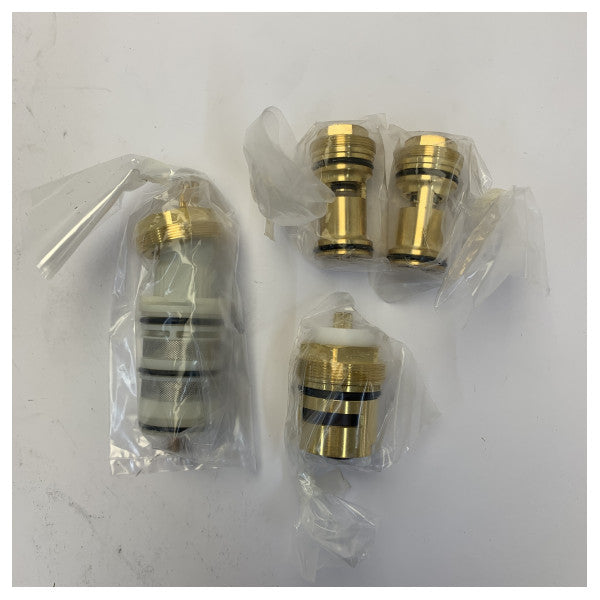 Gessi 59134-299 Yacht brusekontrolsystem & indvendigt ventilsæt i messing