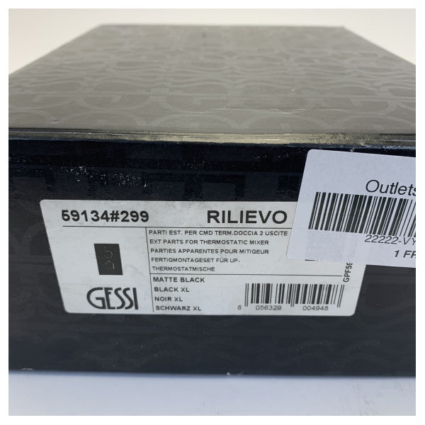 Gessi 59134-299 Yacht brusekontrolsystem & indvendigt ventilsæt i messing