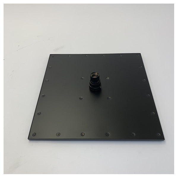 Κεφαλή ντους και βραχίονας Gessi Matte Black 15186-299 - Ναυτιλιακό εξάρτημα για γιοτ