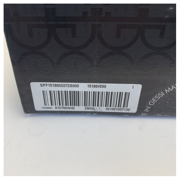 Κεφαλή ντους και βραχίονας Gessi Matte Black 15186-299 - Ναυτιλιακό εξάρτημα για γιοτ
