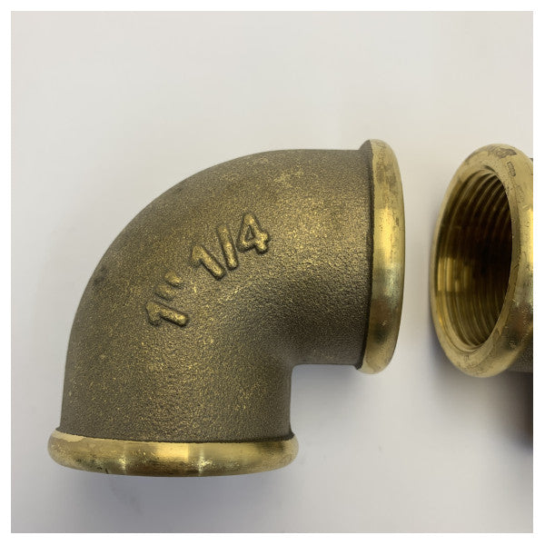 7090-G Marine Grade Chrome Alloy Threaded Elbow Pipe Fitting
