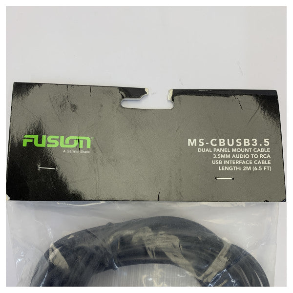 Fusion MS-CBUSB3.5 Cavo da incasso Marine USB e AUX da 3,5 mm - MS-CBUSB3-5