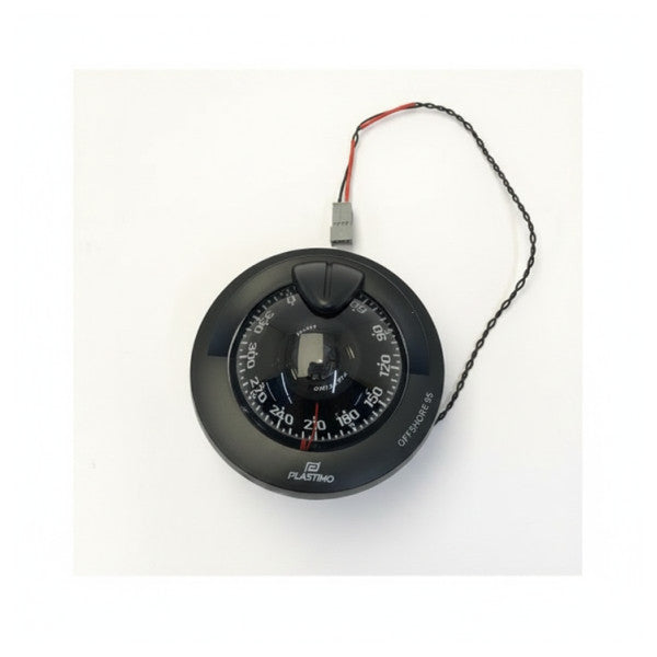 Plastimo Offshore 95 flydende indbygget kompas - sort navigationsudstyr 12V