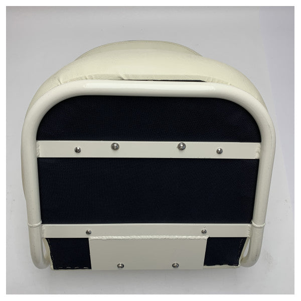 Baja 112 white coated speedboat pilot seat with pedestal - 1042056-WOL