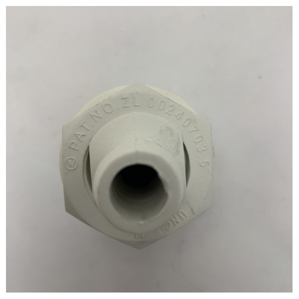 Nylon-Durchbruchsverschraubung mit Abdeckrosette 3/4 Zoll Schlauchtülle 1291PA-4