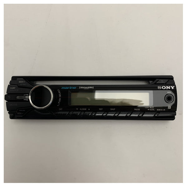 Sony CDX-M20 Marine Radio FM/AM CD Player with SiriusXM & AUX for Boats