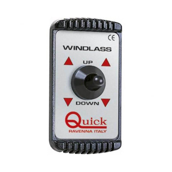 クイックモデル800上下ウィンドラスコントロールパネル黒12/24V