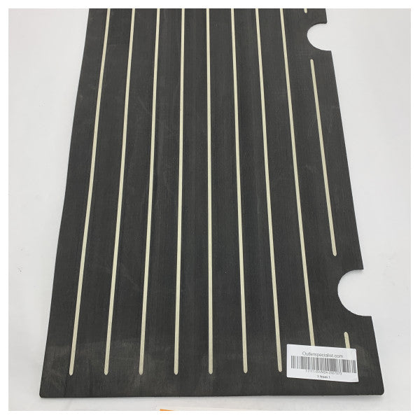 Quicksilver 675 Pilothouse Explorer центральна кришка люка набір з тикового дерева чорного кольору - 2307073