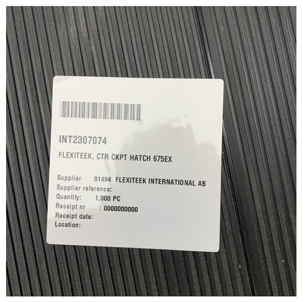 Комплект кришок з чорного тіку для центрального люка Quicksilver 675 Pilothouse Explorer - 2307074