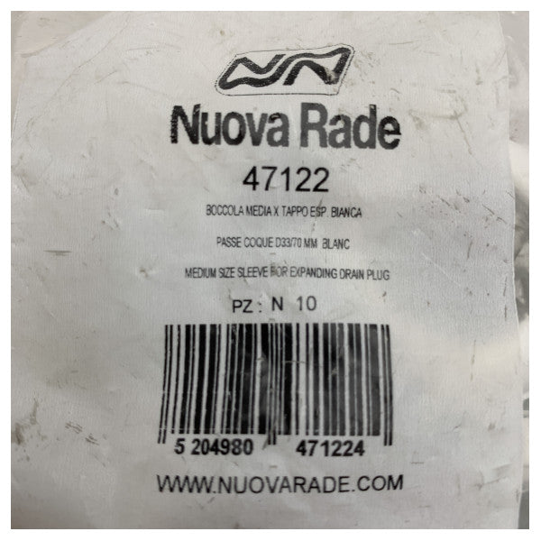 Thru-Hull Threaded with Standard Flange 47122
