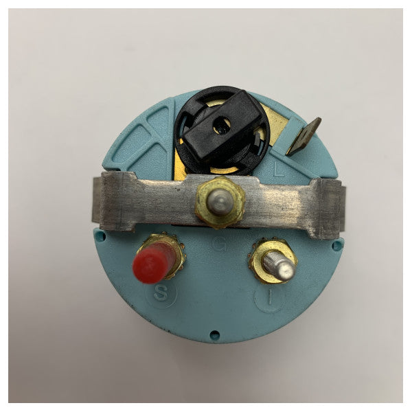 Indicador de tensão VDO 8 a 18V medidor branco - 59656F