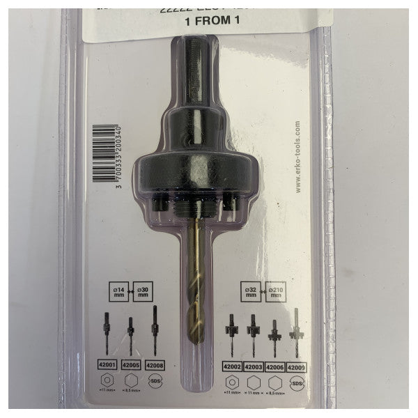Erko Standard hulsaveholder til bor 32-110 mm Del 42006