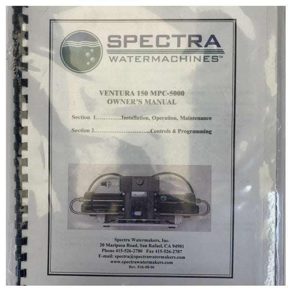 Spectra Ventura 150 MPC-5000 Marine vandmaker 24L/time