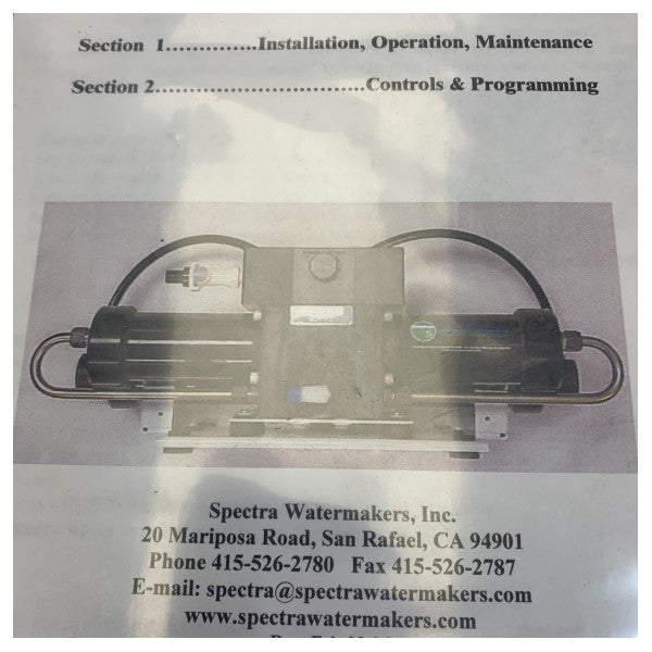 Spectra Ventura 150 MPC-5000 Marine vandmaker 24L/time