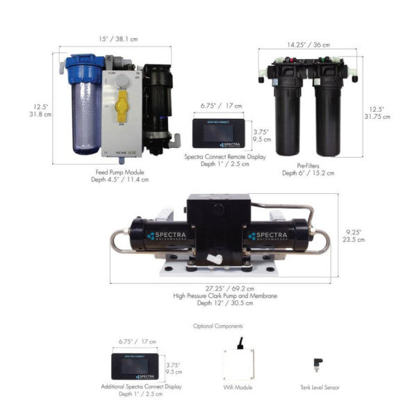 Spectra Ventura 150 MPC-5000 Marine vandmaker 24L/time