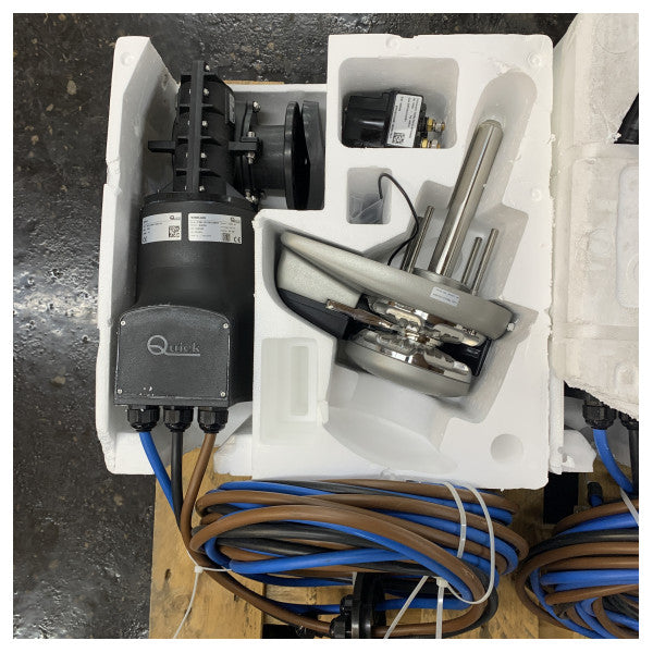 Quick Aleph Vertikale Ankerwinde 1000W 12V für 10mm-Kette - Marine-Ankerwinde