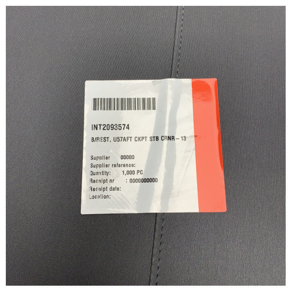 Uttern Boot Cockpit-Rückenlehnenpolster - Strapazierfähiges maritimes Sitzpolster Schwarz 2093574