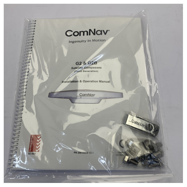 Comnav 11220012 G2 GNSS-satelliittikompassi NMEA0183 kaapelilla