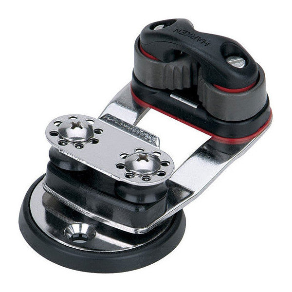 Harken 462 Micro obrotowa podstawa knagi z bloczkami 16 mm
