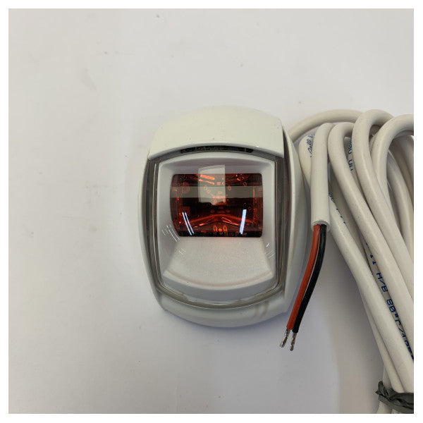 Hella Marine NaviLED Port Side Navigation Light Red Lens 2.5m Cable - 2LT 980 52